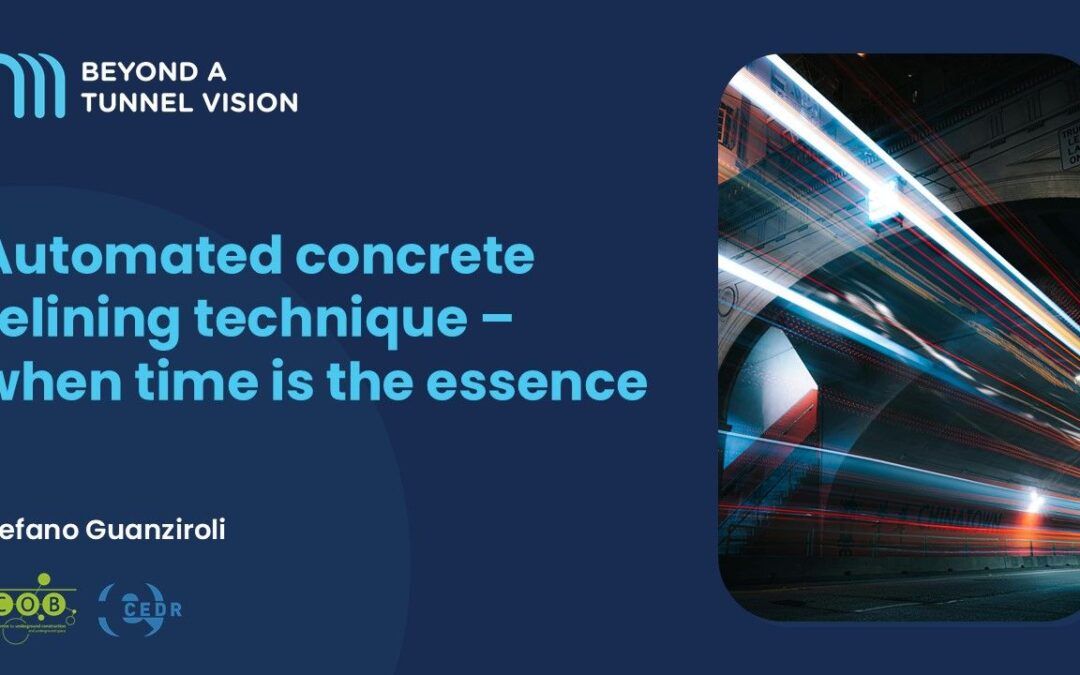 Automated concrete relining technique – when time is of the essence