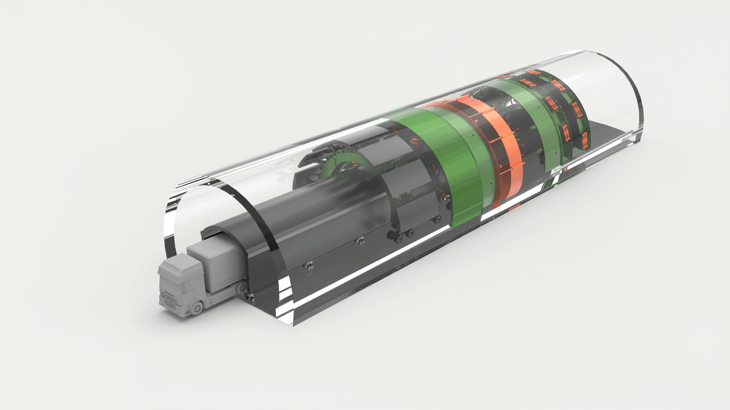 render hinfra con veicolo